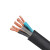 佳雁 国标铜丝软电缆 YC 4*16平方重型橡套线 户外耐磨电源线 1米
