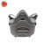 一护 KN95工业防尘口罩 防工业粉尘半面具307型(过滤效率99.6%) 呼吸器主体+1片滤棉