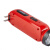 多功能应急灯手电筒一灯两用强光手电筒 充电电筒 侧灯电筒 KN-4110红色短款16cm