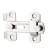 优麦达 Y5277 (3个)不锈钢门搭扣插销锁扣 老式门锁推拉移房门闩扣门栓 大号180度平型