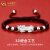 中国黄金（CHINA GOLD）S925银貔貅情侣手链一对男女士转运珠编织手绳送爱人情人节礼物 足银貔貅手链【红绳】