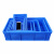 稳斯坦 WST074 加厚塑料周转箱 零件元件物流收纳箱物料工具盒 一斤盒#175*125*55