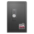 得力（deli）3644S电子密码保险箱 小型办公保管柜保险柜 黑色高60cm