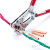 紫铜GT通孔型铜连接管直通管接头铜管鼻套管电线电缆中间对接端子 GT-10