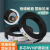 鑫光迪电线电缆RVV二芯三芯软护套线2.5平电源线黑色 RVV 3芯*2.5平方（50米）