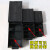 防尘静电抽屉式元件盒组合零件盒半导体物料盒ESD分格计数收纳柜黑 小号 138*92*48mm