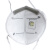一护 KN95口罩 带呼吸阀活性炭头戴式口罩 防粉尘防颗粒物工业口罩 9002V 30支装 KN95