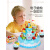 隆仁福儿童过家家玩具仿真吹蜡烛蛋糕切切乐男女孩子宝宝3生日礼物套装 可切蛋糕巧克力带灯光蜡烛(38件
