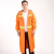 佳护 环卫工人防水反光分体服  橘色双道反光条（雨衣大褂） 均码