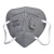 霍尼韦尔口罩 防尘工业粉尘防风沙尘 KN95防护口罩 活性炭防有机异味装修防油烟味 H9101CV耳带式25只/盒