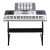 美得理（MEDELI）电子琴A100S初学者61键力度成人 儿童 教学琴 演奏考级琴 A100S电子琴+大礼包