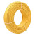 成天泰 电线电缆 国标BVR-450/750V-1*1.5平方单芯多股软线铜芯软电线 100米/卷 黄色