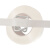 赛拓（SANTO）白色纤维打包带 柔性聚酯纤维打包带 高拉力捆扎带 19mm*500m 3032