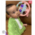 鼎娃儿童副驾驶方向盘仿真男孩汽车小孩玩具宝宝车载模拟器 粉蓝方向盘