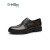 金利来（Goldlion）皮鞋 2023秋季新款时尚商务正装鞋男士真皮轻底婚鞋德比鞋 棕色 37 欧码(偏大一码)