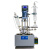 腾锟 单层玻璃反应釜实验室小型加热搅拌一体式蒸馏器1L/2L/3L/5L KS/F10-3L一体式 