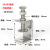 适用于304不锈钢老虎夹子管卡方形u型c型固定夹具卡箍夹紧器紧固 开口75mm[外六角款]
