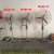 汉河 摇头扇 壁挂式风扇工业排风扇 单位：台 定制 FB-500/220V 落地式