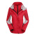 钢米工装 户外防风保暖女式工装两件套可脱卸单穿登山滑雪运动服 红色 XXL 
