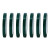立采胶带绿色 5S彩色胶带定置线1.5CM宽x66米定位标识划线胶带酒店厨房 7卷1组 1组价