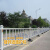 城市市政道路护栏隔离栏马路公路交通防撞栏杆人行道分流围栏栅栏 蓝白0.8米高 3米长 (一个立柱一个底座)每米价