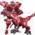 德馨钢铁飞龙2奥特曼力量之龙魂觉醒变形玩具金刚合体机器人机甲男孩恐龙玩具拼装模型 暴龙机械兽
