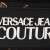 VERSACE JEANS COUTURE 范思哲 男士尼龙巴洛克印花图案腰包奢侈品潮牌 黑色