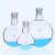 玻璃单口圆底烧瓶标准磨砂口耐高温球形实验室耗材蒸馏瓶5/10/25/50/100/150/250 50ml/24#