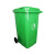 昂来瑞特 塑料带轮垃圾桶 环卫圾桶 240L 绿色