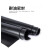 鼎红 工业橡胶垫黑色耐磨耐油减震安全橡胶板1.5×10m×5mm   