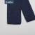 金利来（Goldlion）【含羊毛】韩版针织窄版休闲针织男士领带 85-藏蓝