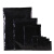 ONEVAN黑色自封袋(100只）不透光密封袋 PE避光包装袋 防尘防水化工原料封口袋 黑色自封袋 29*40cm(13丝)