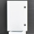 德科杰冷轧钢板金属照明配电箱 基业明装IP54配电箱 小区双开盖空开箱 EMA15-403020
