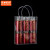 京洲实邦 透明手提袋塑料礼品袋小礼物包装袋手拎袋子A 长10*高26*侧宽10cm/50个