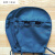 礼丝汀帆布面罩电焊工面罩护脸电焊眼镜头戴式二保焊焊工护脸 1个蓝普通款帆布面罩