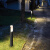 幻色 现代简约led亚克力草坪灯公园庭院地插灯高亮道路照明景观灯 地插款-300mm-接电-暖光