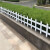 京酷 PVC塑钢护栏 变压器隔离绝缘栅栏户外庭院市政草坪绿化围栏（草绿色50cm高）一米价  