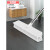 洛港 标准款白色无刮条 地板刷二合一地刷子长柄刷浴室硬毛洗地清洁瓷砖刮水卫生间刷