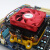 AMD主板支架 B350A320X370 B450扣具AM4散热器底座AM3锐龙CPU背板 C款 AM4--塑料底座一套