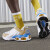 耐克（NIKE）男鞋夏季新款运动鞋AIR VAPORMAX大气垫缓震网面休闲鞋透气跑步鞋 DV1232-100/AIR MAX/白蓝橙 42