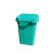 庄太太【50L】户外环卫垃圾桶大容量玻璃钢垃圾桶公园小区街道垃圾桶