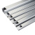 宽选工品 铝合金压线槽方形线槽 明装方形线槽铝合金线槽1米价 50*50