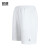 建侬夏季男女款弹力针织透气轻便宽松运动针织短裤F0076 白色 5XL/190