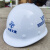 彪王中国建筑安全帽 工地玻璃钢安全头盔 中建 国标 领导工人管理人员 白色