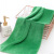 包黑子 绿色毛巾30*30厘米1条 清洁抹布 洗车毛巾 酒店物业保洁清洁吸水抹布