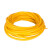 阿力牛 YSY-001 黄乳胶管 高弹性橡胶软管 实验室软管 (5×10十五米)  5×10十五米 