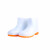 劳保佳 男士高筒雨靴 PVC加厚牛筋雨靴 高筒工作水鞋劳保胶鞋 白色 高筒 39
