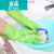 家务洗碗手套其他洗衣衣服胶皮橡胶厨房清洁防水塑胶手套薄款 蓝色S小号