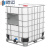 穆运 吨桶IBC集装桶加厚储水罐塑料柴油桶塑料化工桶水桶 1200L13.8cm口径白色加厚款