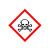 谋福（CNMF）GHS标签 危化品警示标识 化学品安全标示不干胶【有毒有害物质10cm*10cm(50片装)】